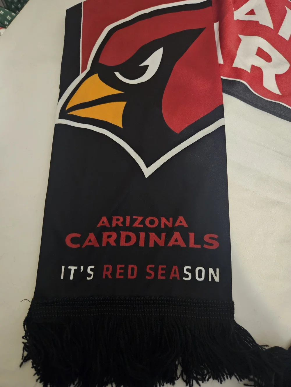 Red and Black Team Scarf - Arizona